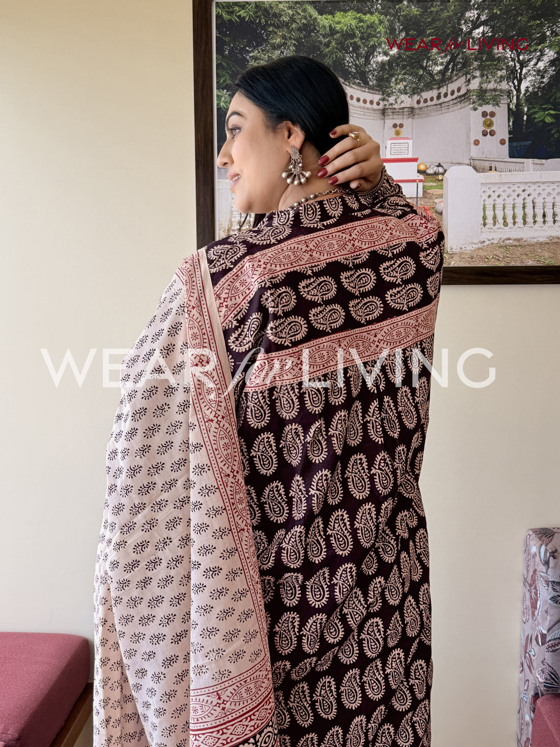 Bagh-printed Cotton Kurta set of 03