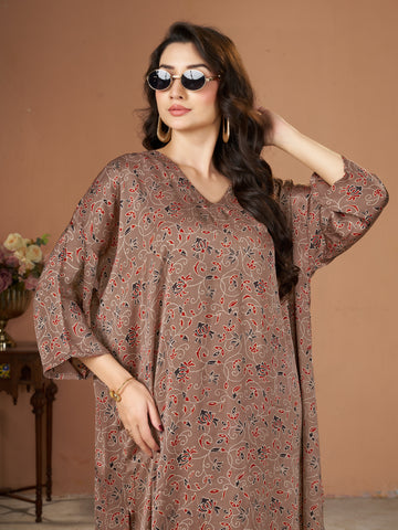 Set of 02- Earthy Brown Co-ord set