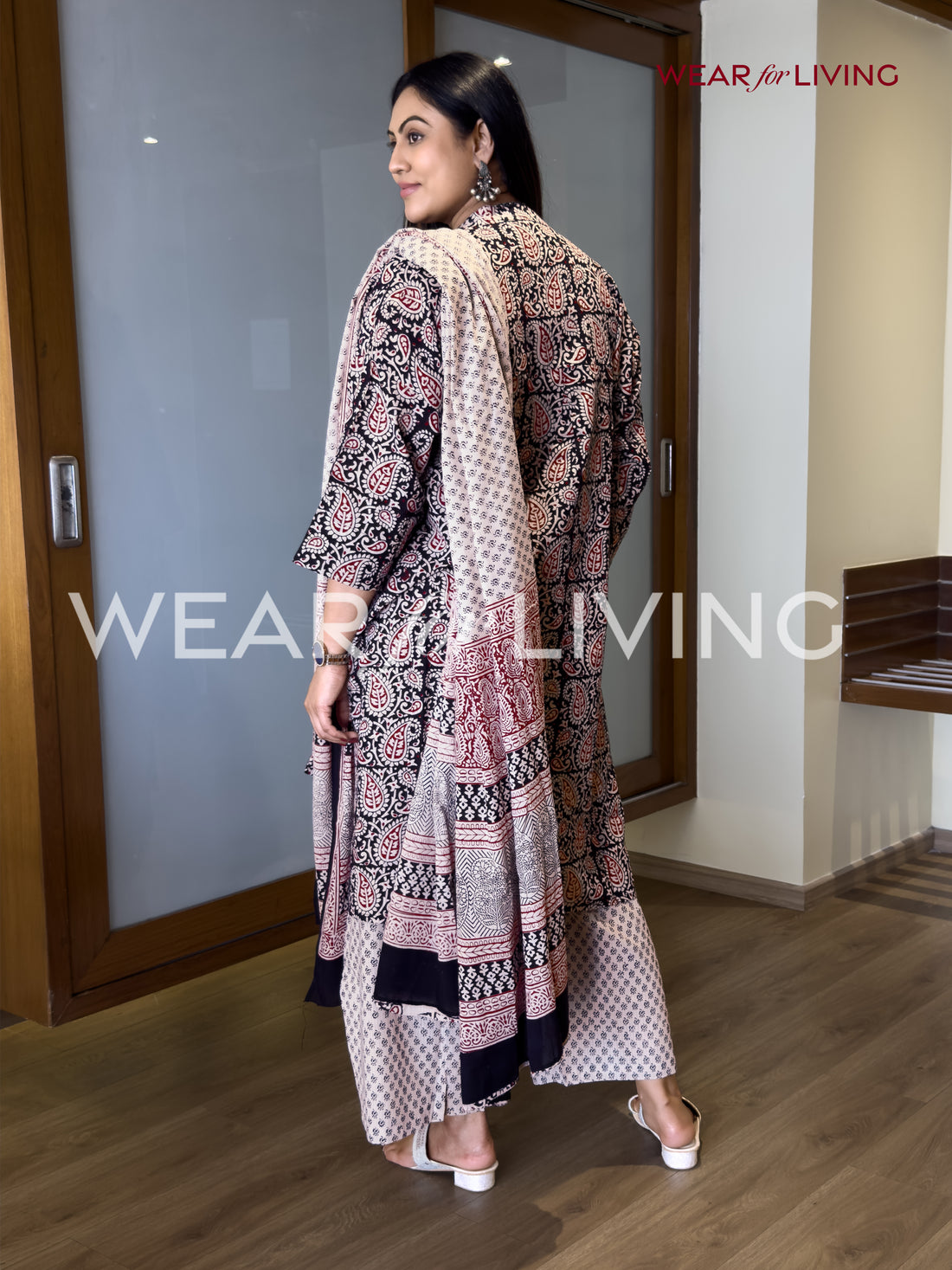 Bagh-printed Cotton Kurta set of 03