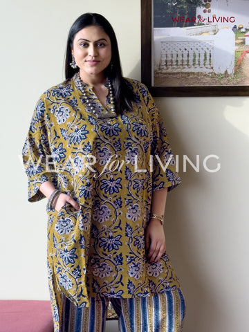 Ajrakh printed Co-ord set