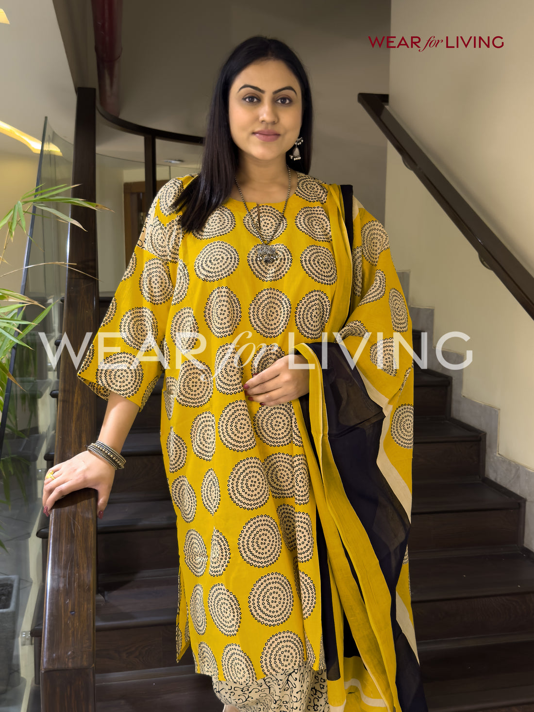 Jaipuri-printed Cotton Kurta set of 03